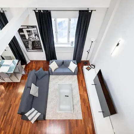 Apartment 2-story, 3-bedroom Penthouse, Sauna, Free Parking Tallinn