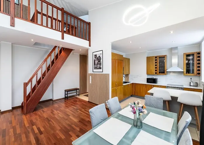 2-story, 3-bedroom Penthouse, Sauna, Free Parking * Tallinn