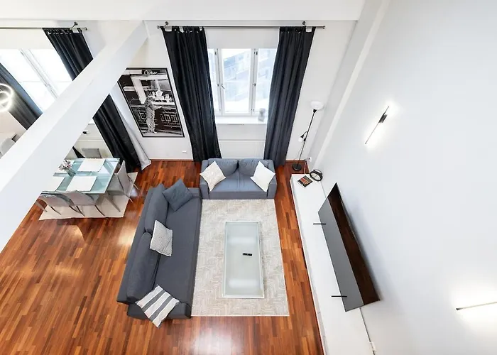 Lägenhet 2-story, 3-bedroom Penthouse, Sauna, Free Parking Tallinn